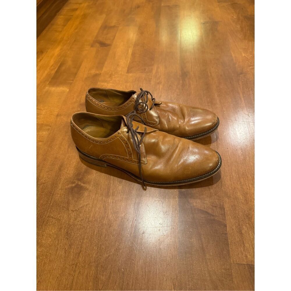 Men’s J Murphy by Johnston and Murphy leather dress shoes size 10